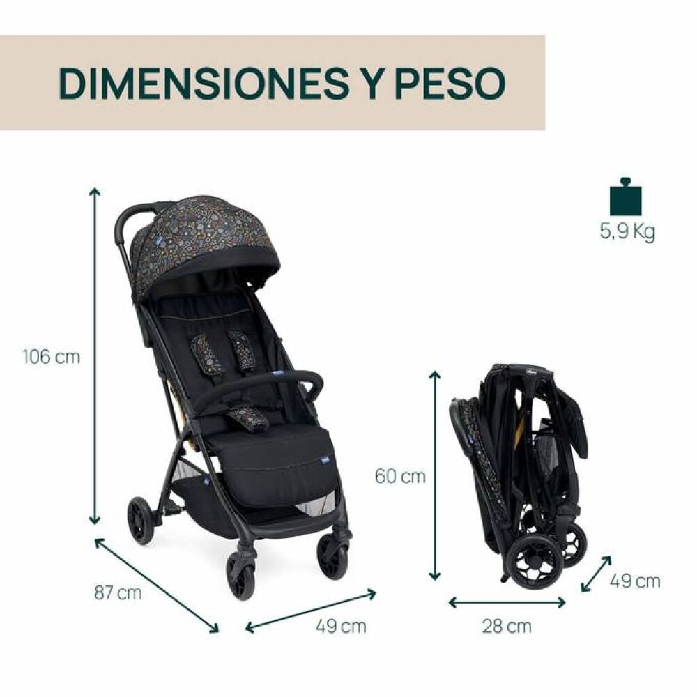 COCHE ULTRALIVIANO Y COMPACTO GLEE CHICCO COCHE ULTRALIVIANO Y COMPACTO GLEE CHICCO