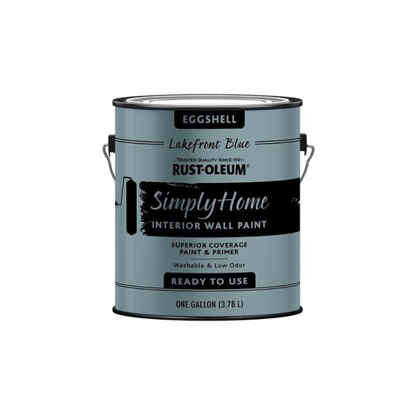 Látex Interior Semi Mate 3.78L Azul Cenote Rust Oleum