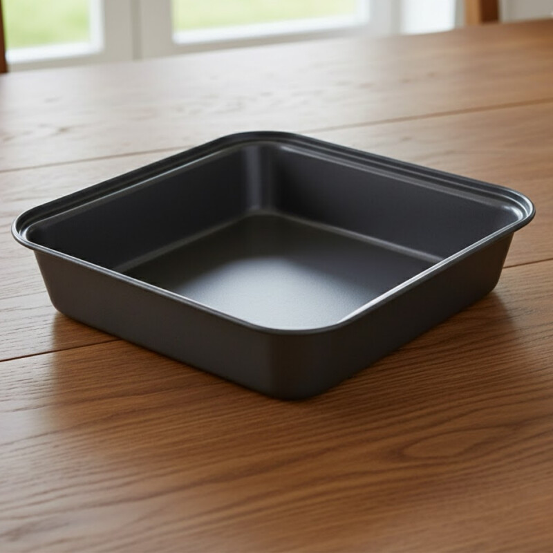 Set x2 Asadera cuadrada 22,5x22,5x5 cm GRIS OSCURO