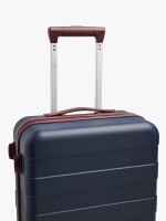 Maleta De Viaje Con Rayas azul-marino