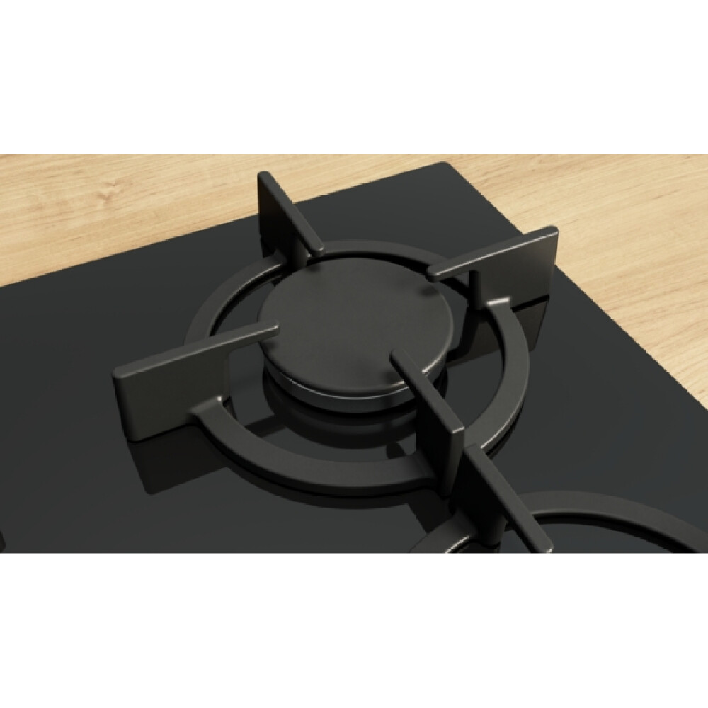 Anafe a gas Bosch PPP6A6I10 Vidrio 60 cm Anafe a gas Bosch PPP6A6I10 Vidrio 60 cm