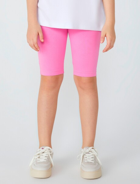 BERMUDA CICLISTA INFANTIL FUCSIA