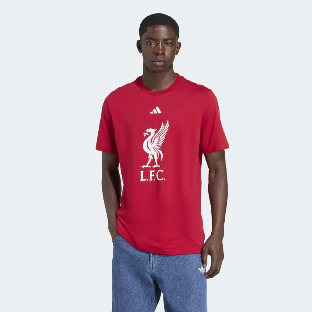 Remera Adidas ADN del Liverpool - Rojo 