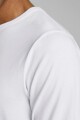 Camiseta Manga Larga De Algodón Regular Fit Opt White