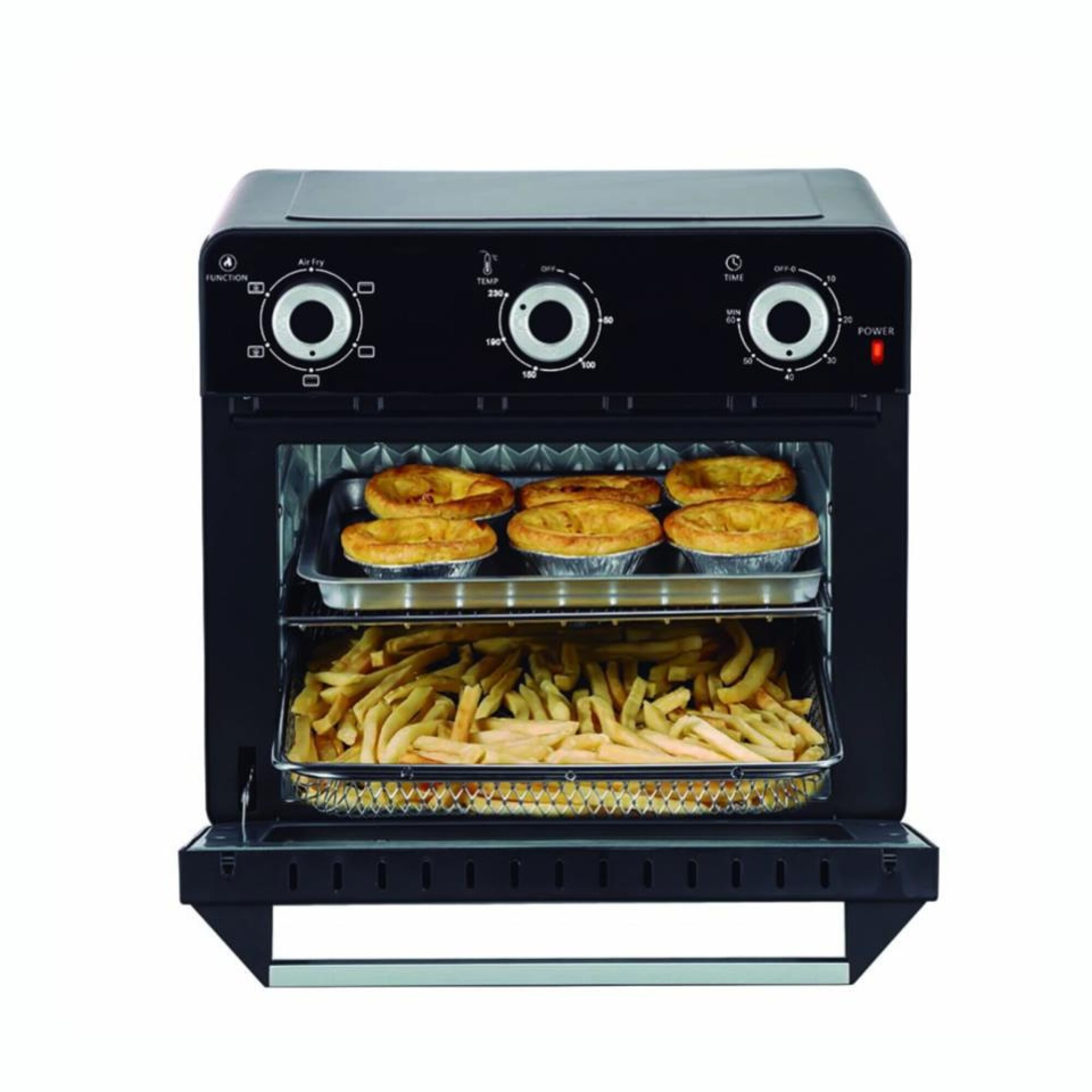 Horno eléctrico Cuori Vezio 20L tecnología Air Fryer Grill y