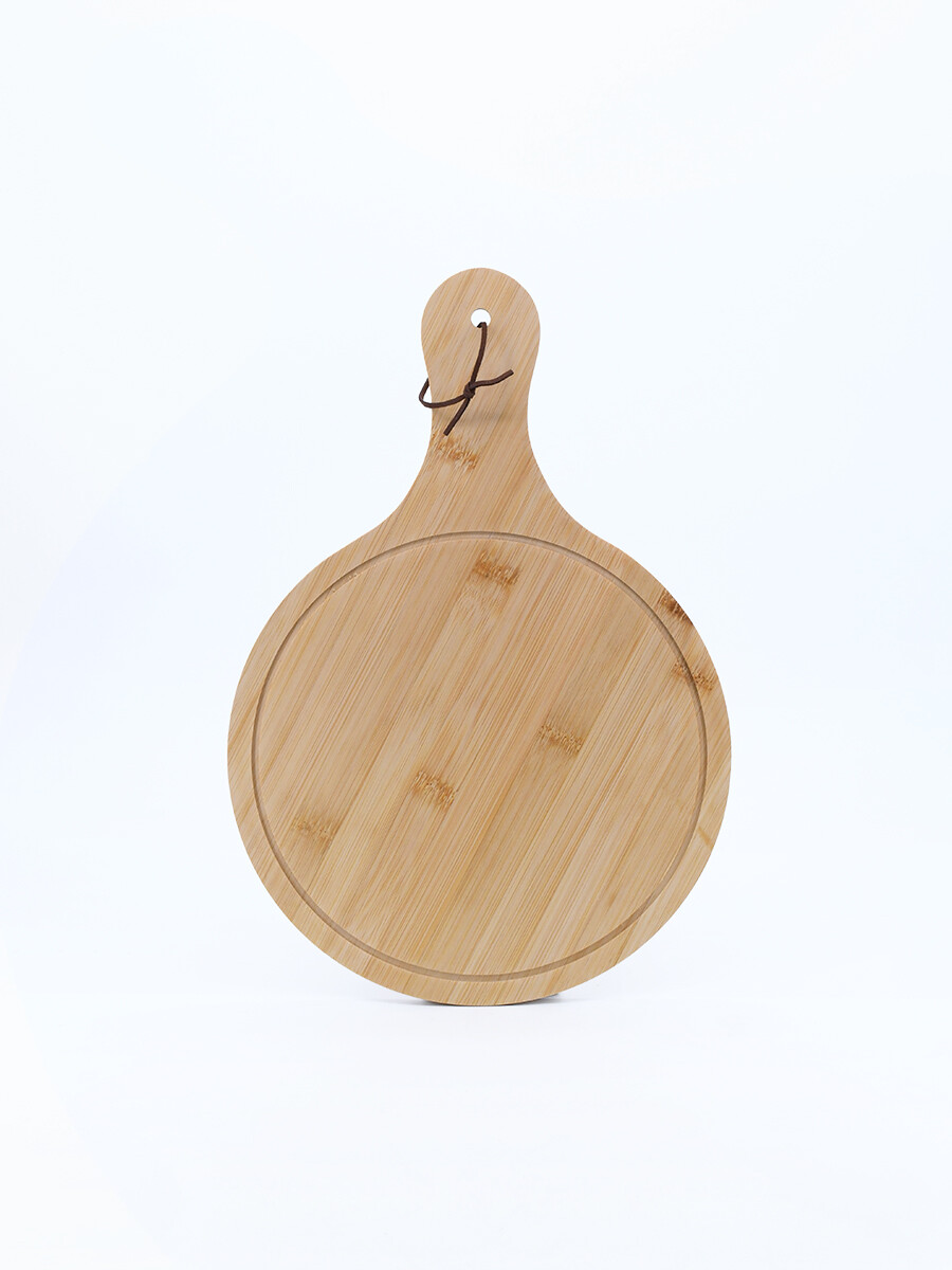 TABLA REDONDA CON MANGO - MADERA 