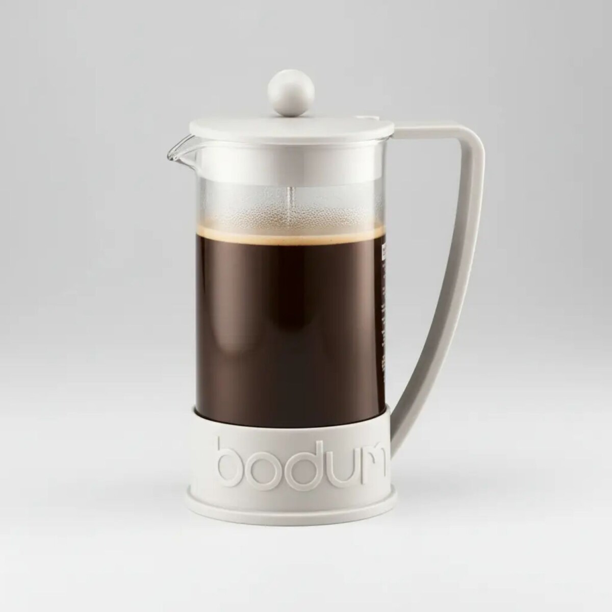Cafetera Prensa Francesa Bodum Portátil de 1 Lt - Blanco 