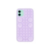 Protector para iPhone 11 con ventosas color lila Protector Para Iphone 11 Con Ventosas Color Lila