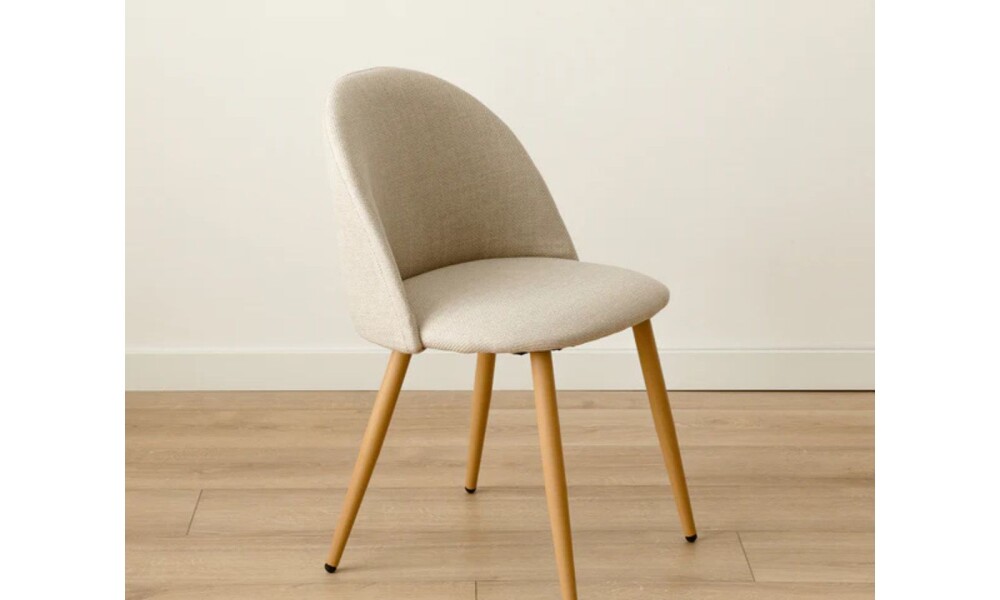 Silla MAYTE en Tela Beige
