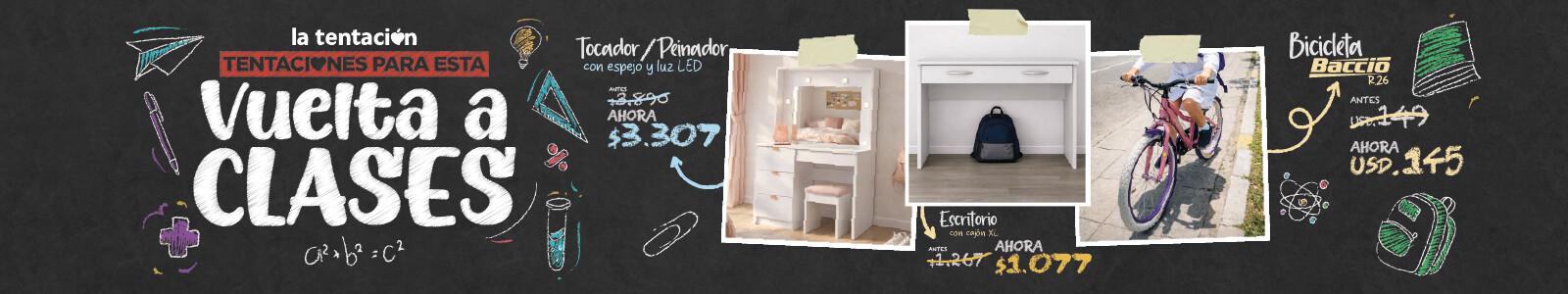 Tentaciones Únicas - Vuelta a Clases