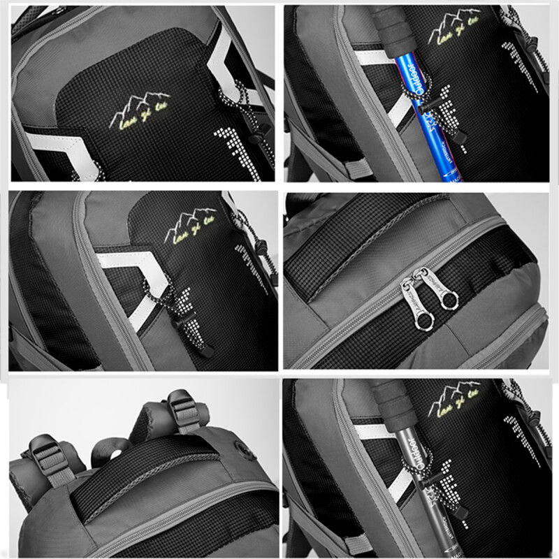 Bolso Mochila de Camping, Trekking y Senderismo de 60 Litros Bolso Mochila de Camping, Trekking y Senderismo de 60 Litros