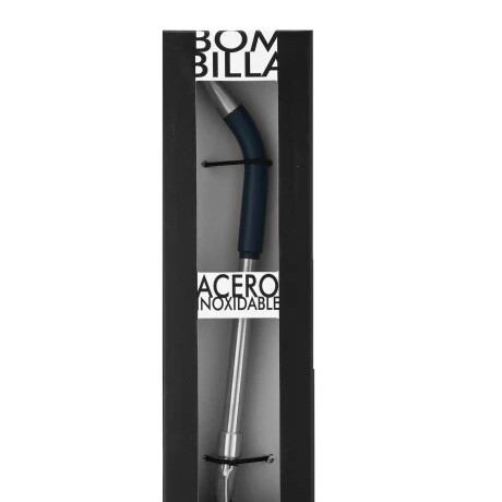 BOMBILLA TERRANO A. INOX C/DETALLE EN COLOR Negro BOMBILLA TERRANO A. INOX C/DETALLE EN COLOR Negro