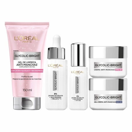 Pack L’Oréal Glycolic Bright Rutina Completa Pack L’Oréal Glycolic Bright Rutina Completa