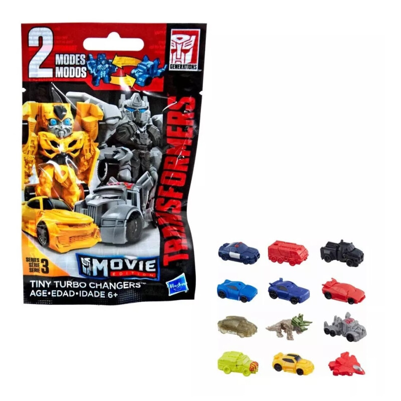 Transformers Hasbro Bolsita Sorpresa Tiny Turbo Changers Transformers Hasbro Bolsita Sorpresa Tiny Turbo Changers