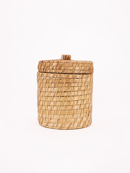 HIELERA TEJIDA CON PINZA NATURAL