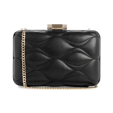 Small Leather Good Isa Minaudiere Black