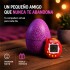 Juego de Mascota Virtual con Huevo y Consola Llavero Violeta 1