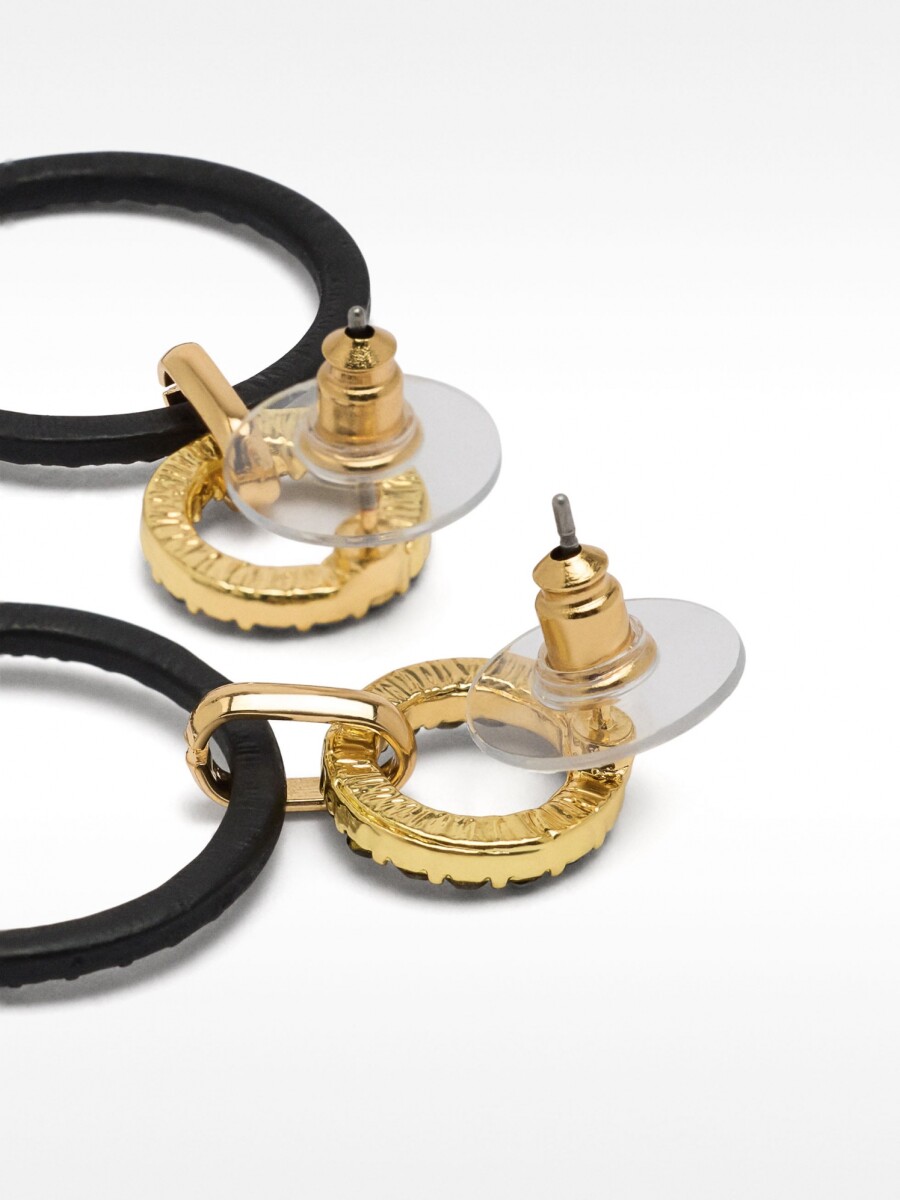 Pendientes Con Cristales multicolor
