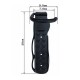 Soporte de pared para colgar bicicleta NEGRO