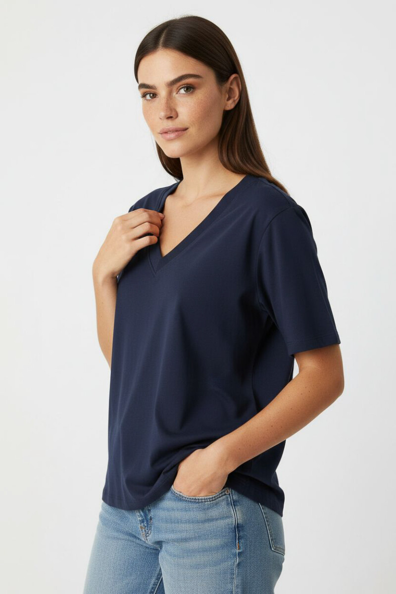 Remera Pottel - Azul Marino 