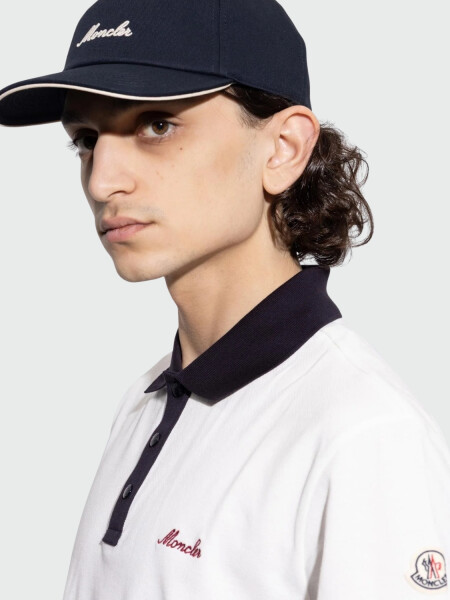 MONCLER - Gorra de Baseball Azul