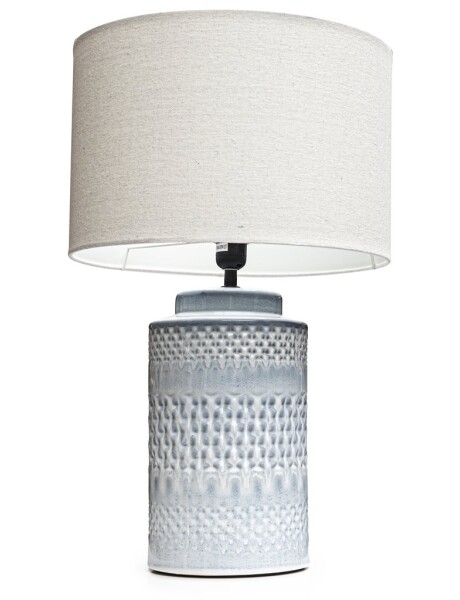 LAMPARA PORCELANA D38x61CM DISEÑO GRIS LAMPARA PORCELANA D38x61CM DISEÑO GRIS