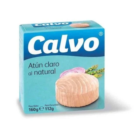ATUN CALVO EN ACEITE LATA 160 GR ATUN CALVO EN ACEITE LATA 160 GR
