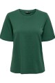 Polera New Básica Orgánica Hunter Green