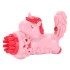 Pistola Burbujero Infantil Niños Automatico Unicornio Variante Color Rosa