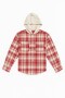 Campera con capucha ROJO