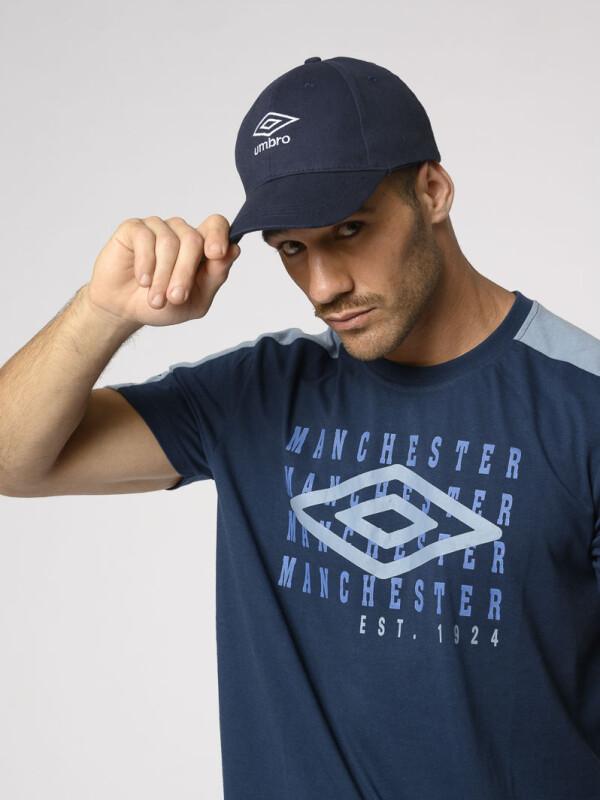 Gorro Caphat Umbro Azul Marino, Blanco