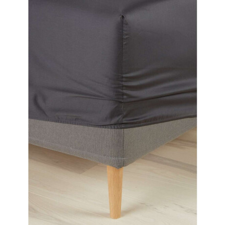 Sabana Bajera Saten Tine 140X200X35 Gris