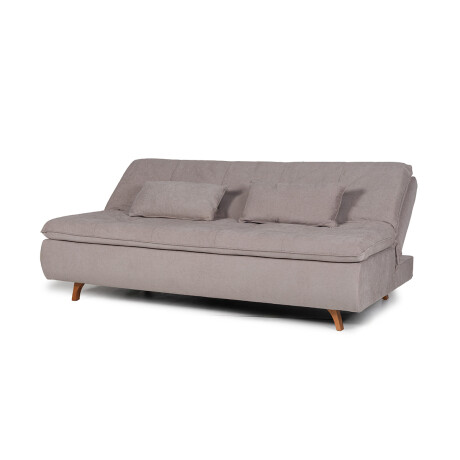 Sofá Cama Maira - Tela Microfibra 10287 (Tostado)