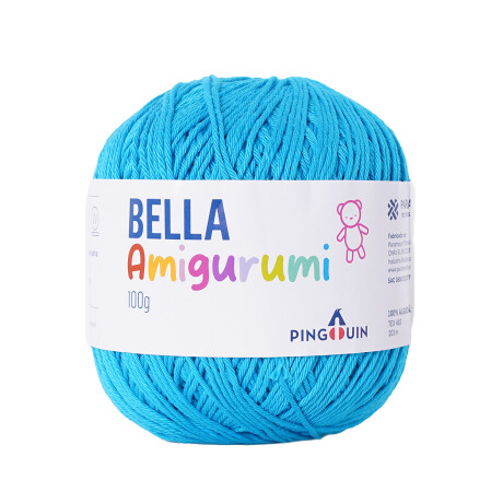 bella amigurumi turquesa rede