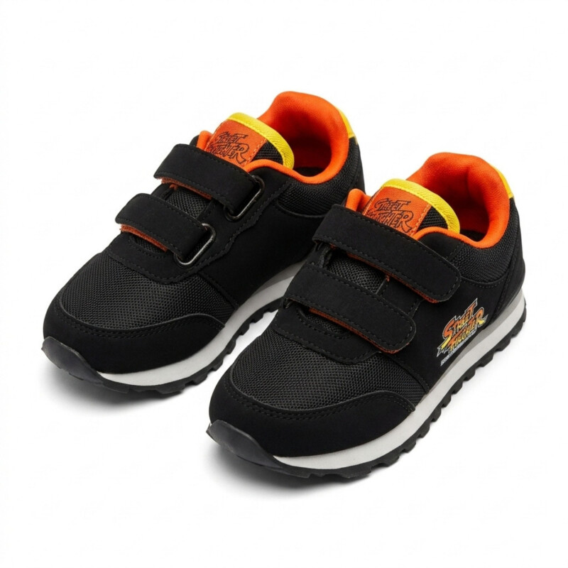 Championes Warner Deportivo textil retro Niños SFCFW25901 Negro-naranja