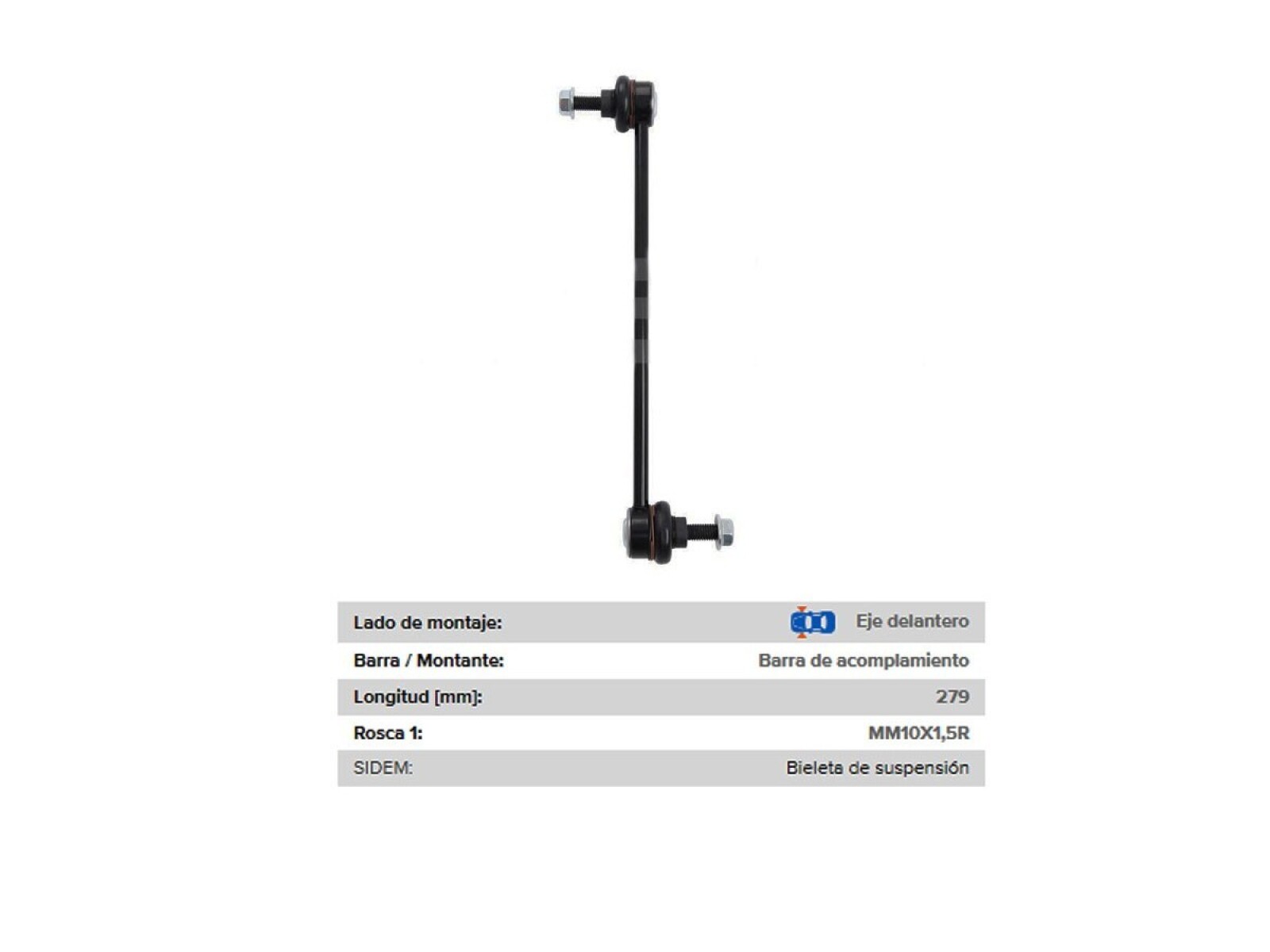 Bieleta Ford Ecosport/Ka 05-14 Der/Izq 