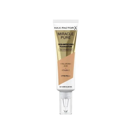 Base Max Factor Pure Foundation N°45 Warm Almon Beige