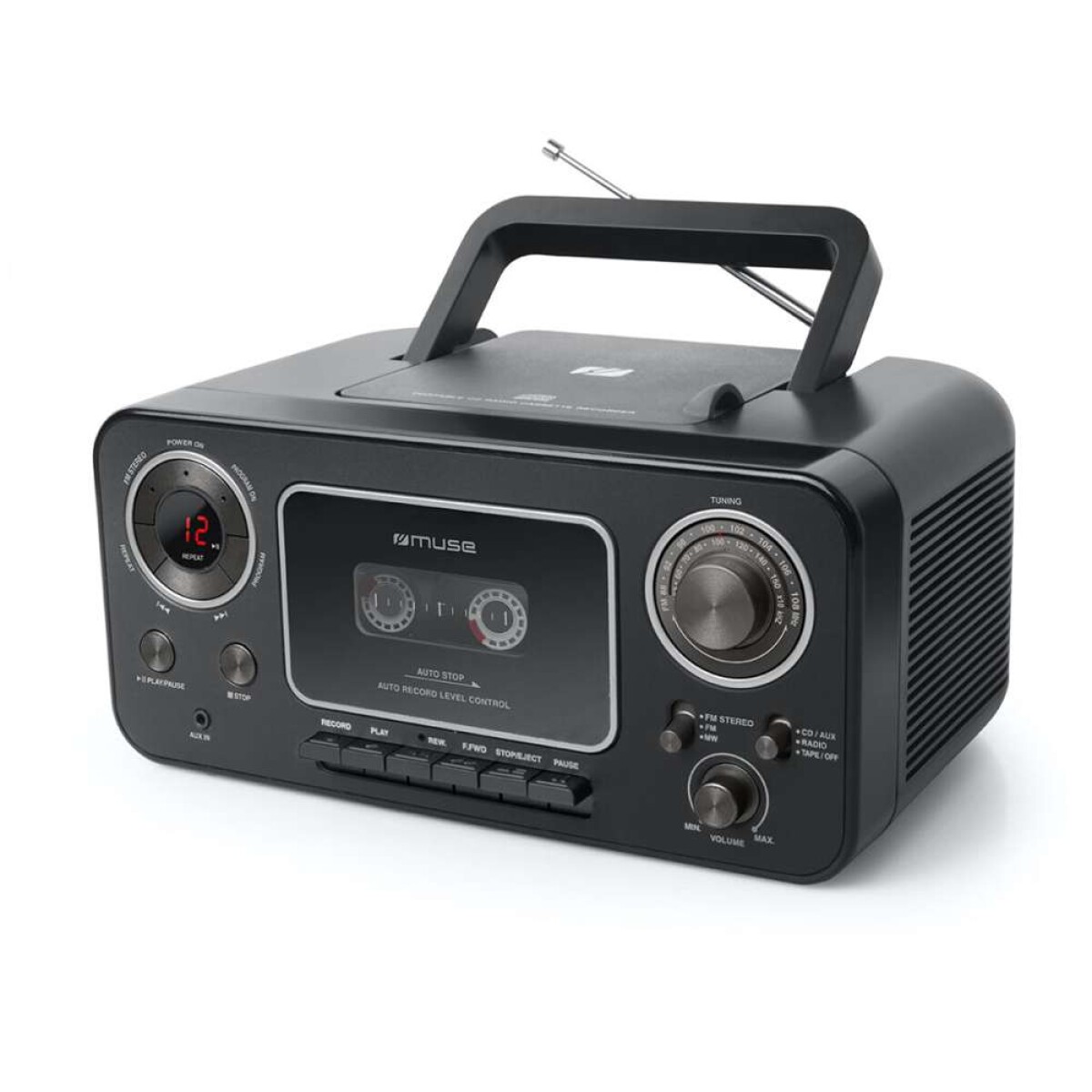 Radio Cassette Muse Portatil - M182rdc 