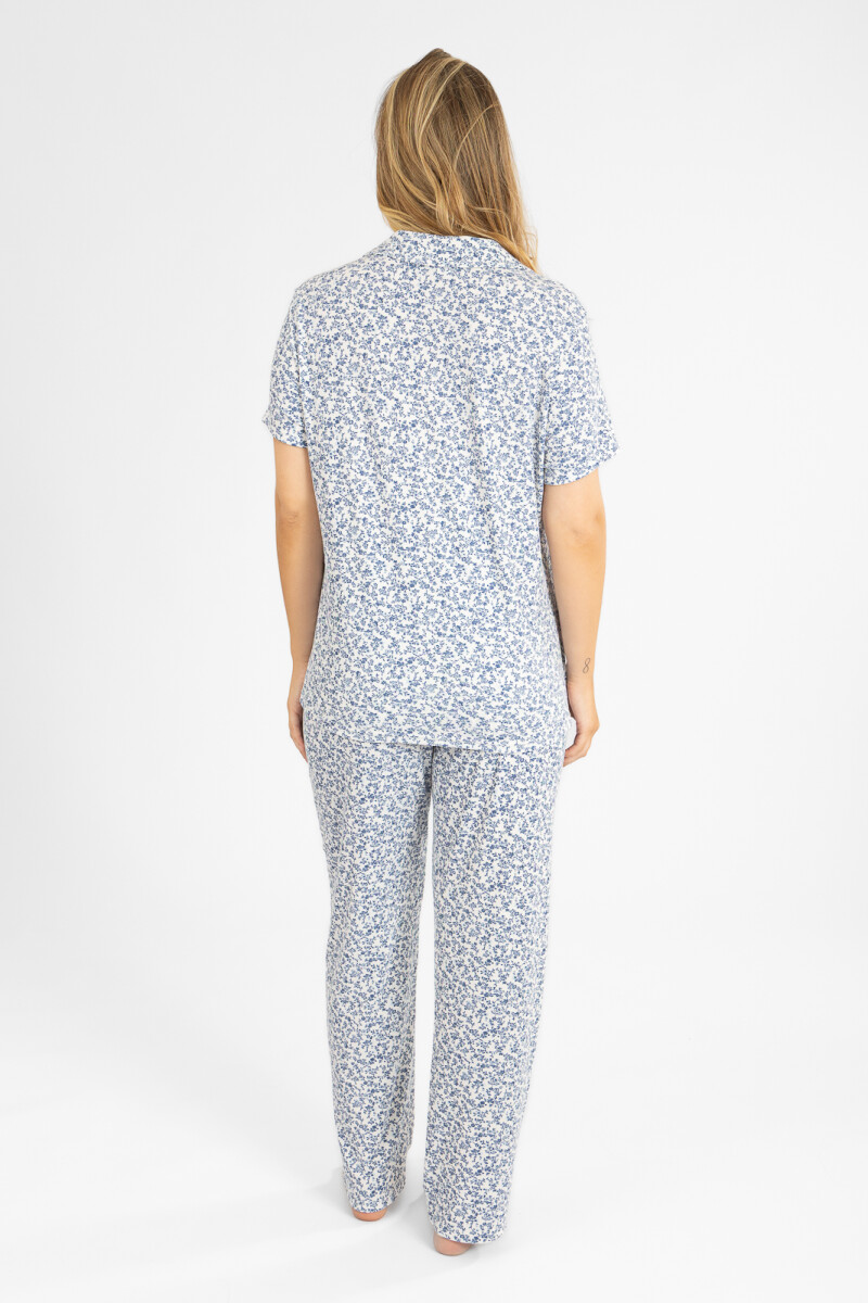 Pijama americano london mc Azul