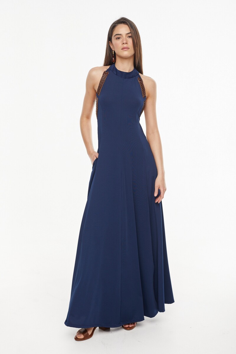 Vestido Musa Azul