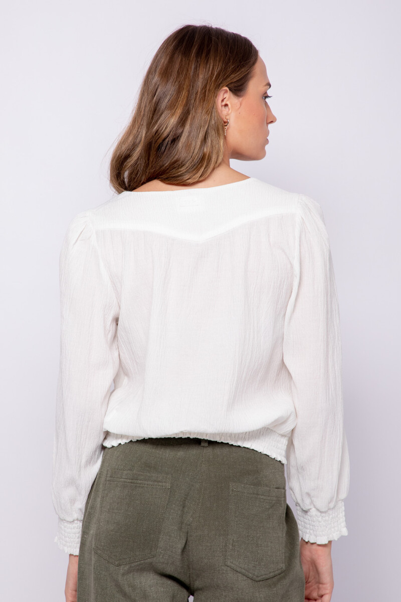 BLUSA CARDILLO Crudo