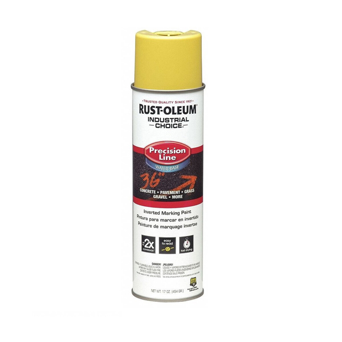 AEROSOL RUST OLEUM DEMARCACION AMARILLO 481GR - N/a 