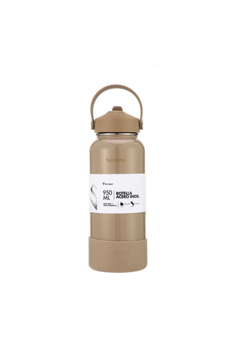 BOTELLA TÉRMICA TERRANO 950ML BOTELLA TERMICA 950ML BOTA + PICO ARENA METALIZADO RT