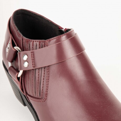 ZAPATO PETERSONS Rojo Oscuro