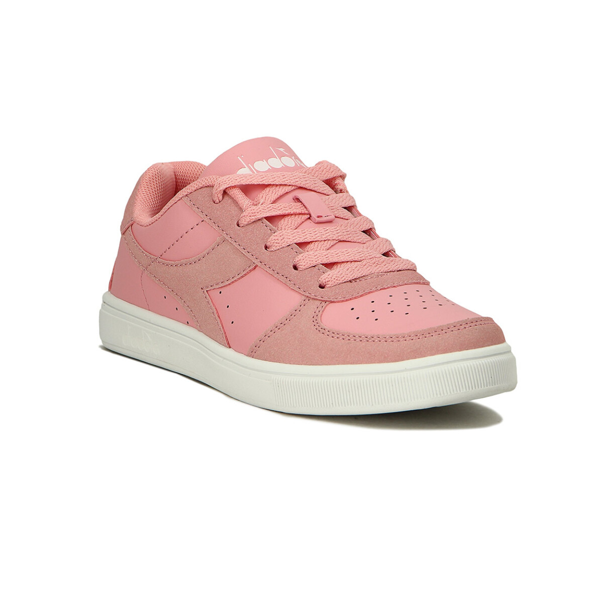 Championes Casuales Mujer Diadora Helio - Rosa Viejo-Blanco 