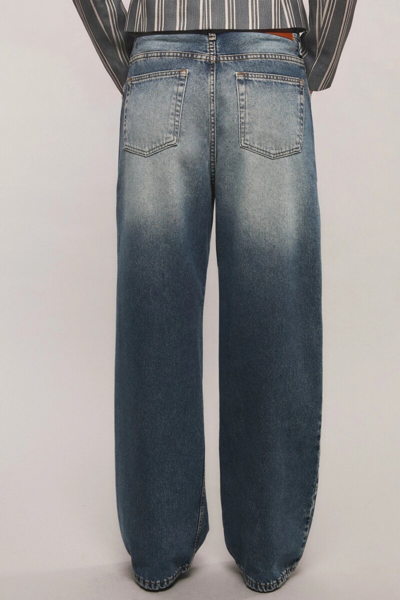 JEANS IRONY LOOSE DIRTY Azul