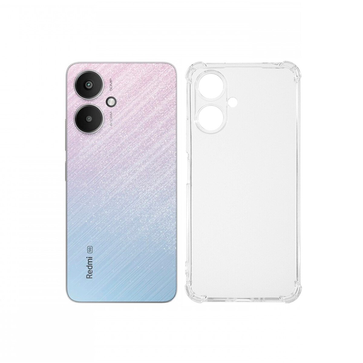 Protector para Xiaomi Redmi 13C 5G con puntas reforzadas 