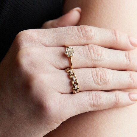 Anillo Flor - Oro 18k Anillo Flor - Oro 18k