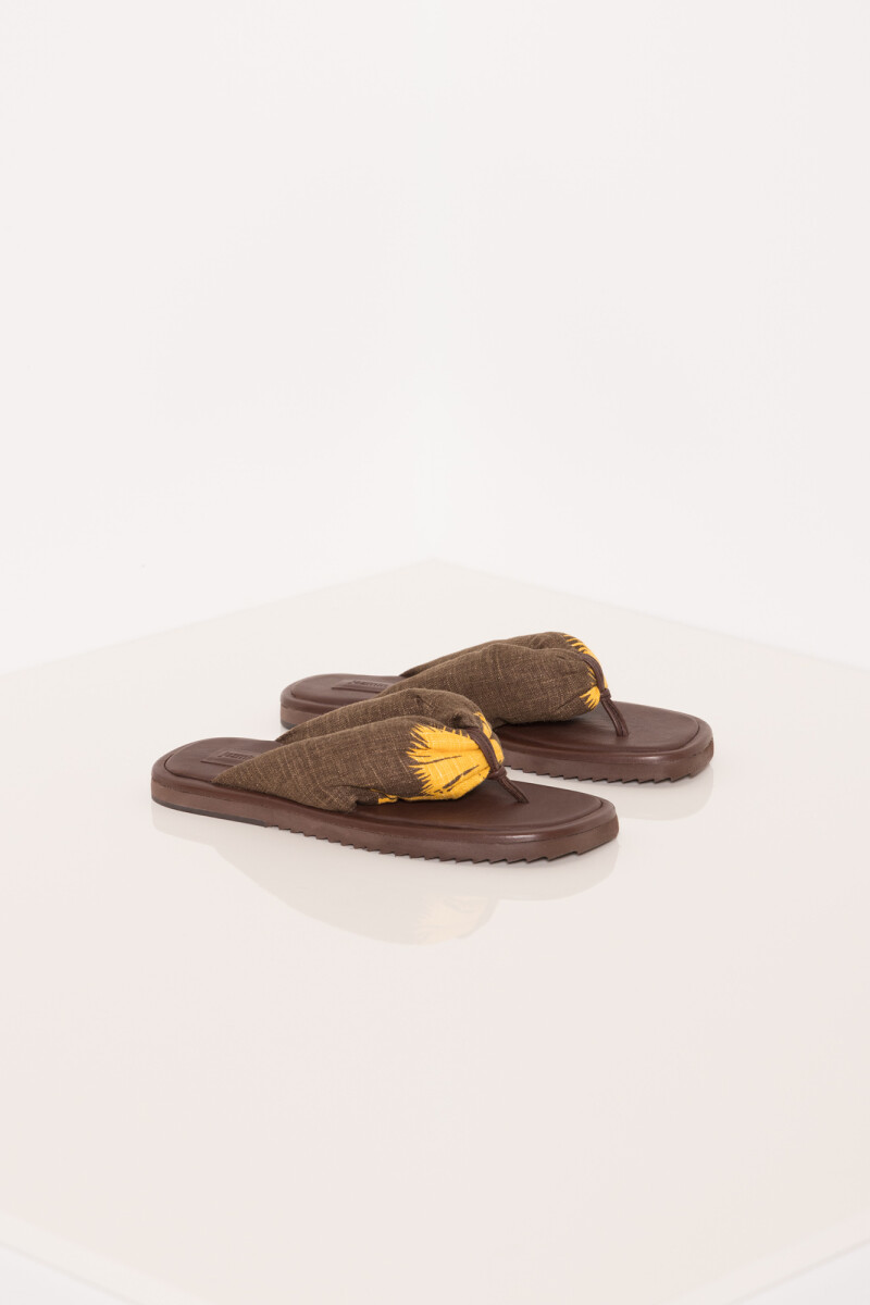 SANDALIA PALMS Chocolate