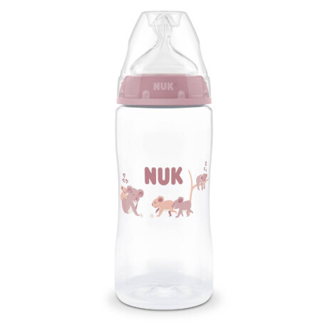 Mamadera NUK First Choice con Tetina Rosa 300ml Mamadera NUK First Choice con Tetina Rosa 300ml